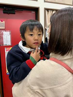 ニコニコ、セイちゃん